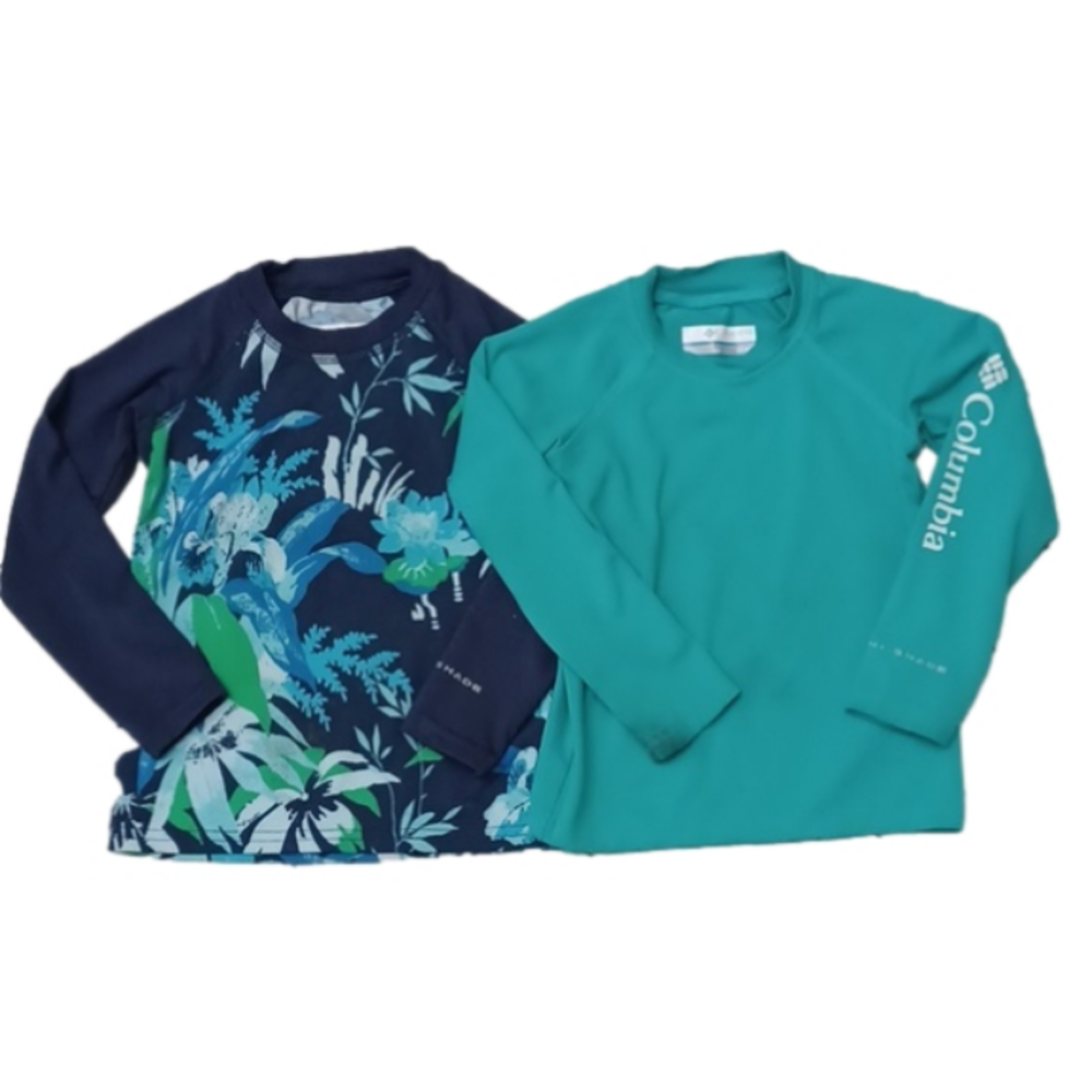 Columbia 2T omni-shade Bundle of 2 long sleeve shirts size 2T